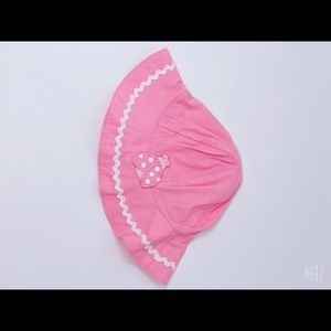 Gymboree Pink and White Ladybug Bucket Hat